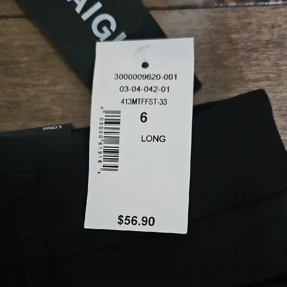 Ricki's Black Straight Leg Pants - Picture 4 of 6